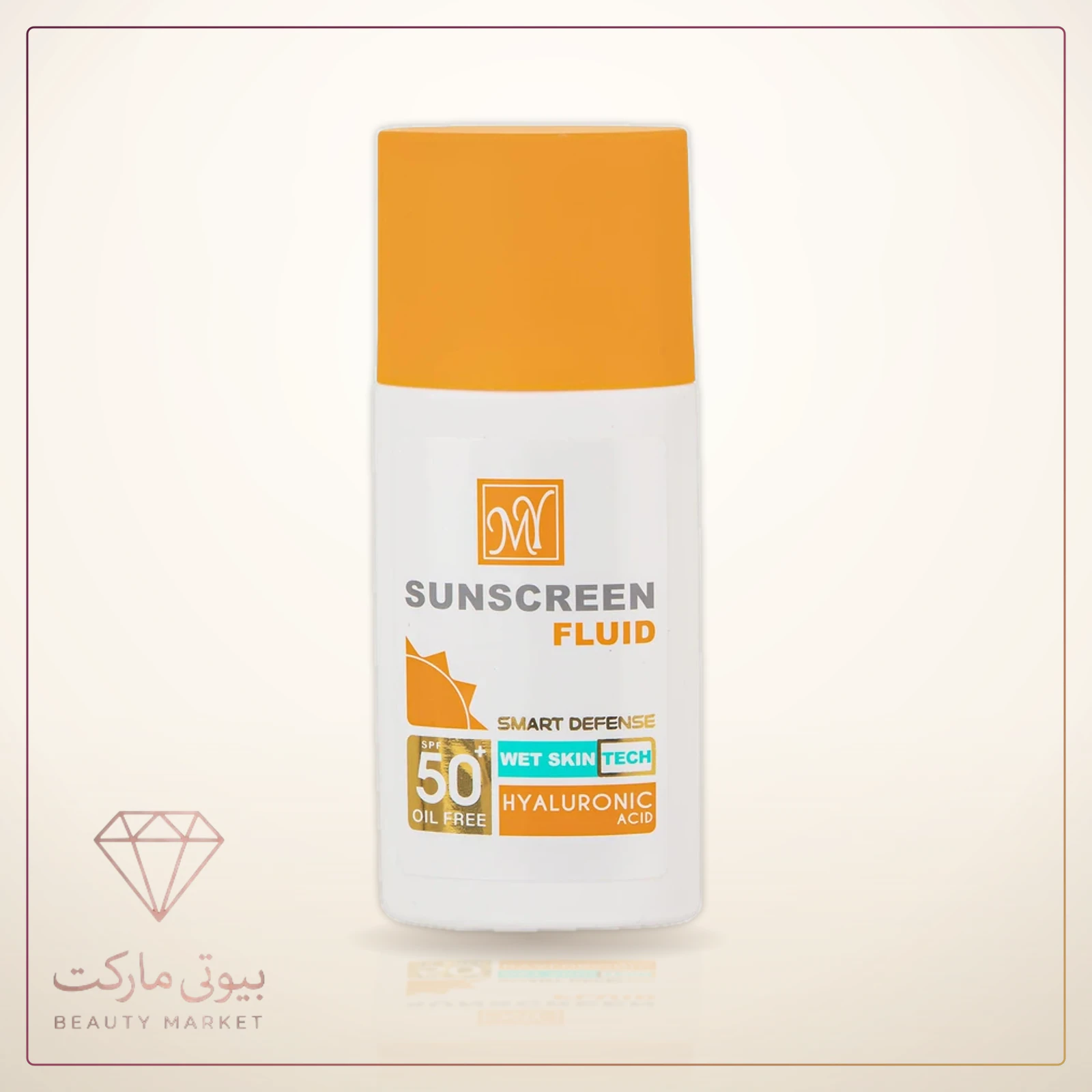 ضد آفتاب فلوئید مای مدل هیالورونیک اسید SPF50 حجم 50 میلی لیتر