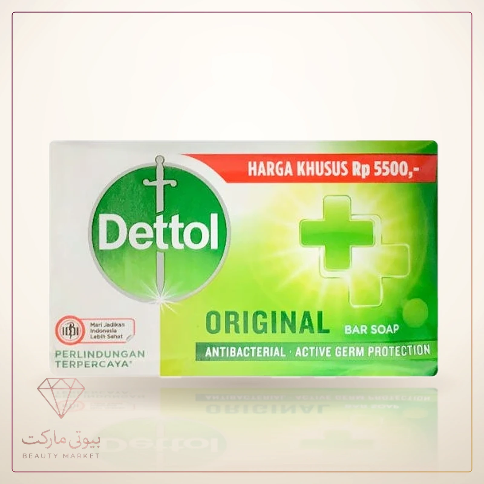 صابون ضد باکتری دتول مدل ORIGINAL وزن 100 گرم