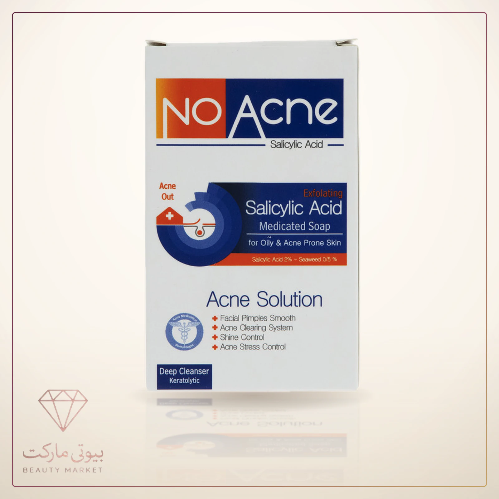 صابون شستشو نو آکنه مدل Salicylic Acid وزن 100 گرم